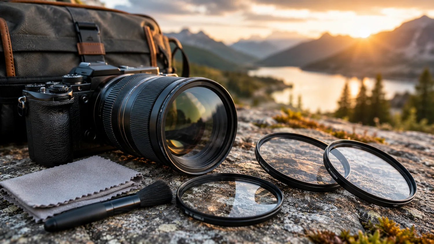 Sélection de filtres UV 2026 pour protéger un objectif photo sans dégrader l'image.