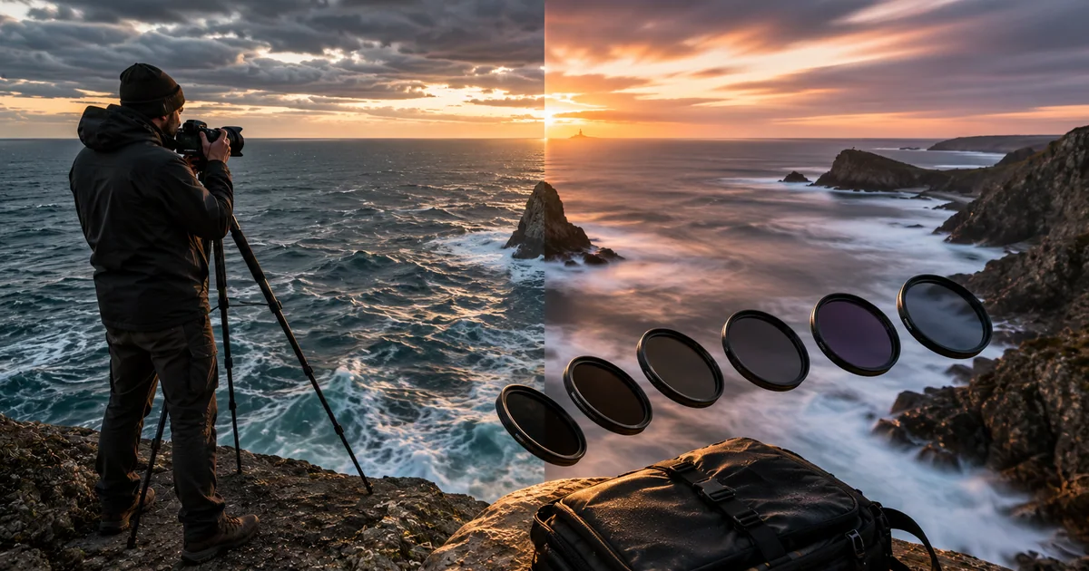 Filtres photographiques présentés dans le comparatif Senkōra