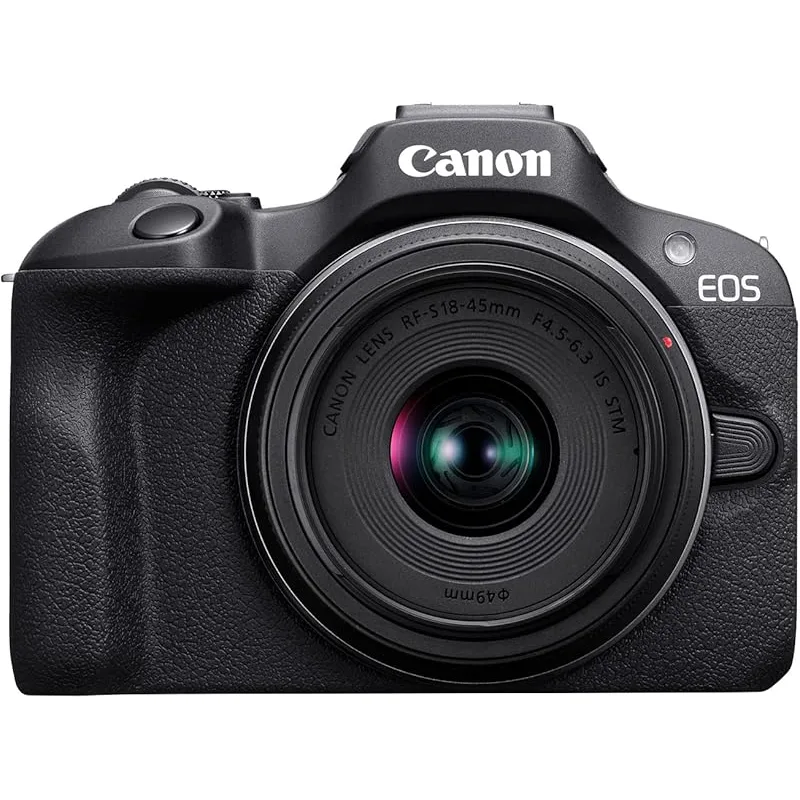 Canon EOS R100 avec objectif 18-45 mm