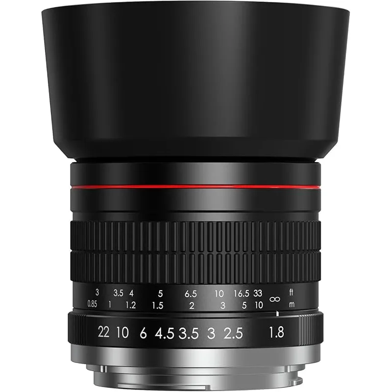Objectif portrait 85 mm f/1.8 en monture Canon EF