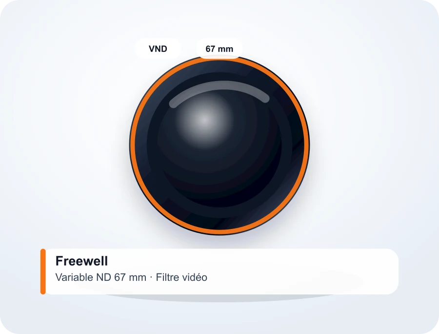 Freewell filtre ND variable 67 mm