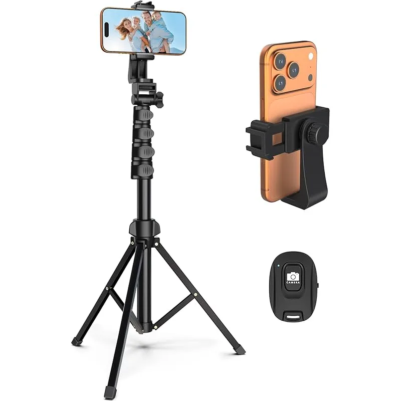 Trépied Liphisy 163 cm pour mobile et appareil