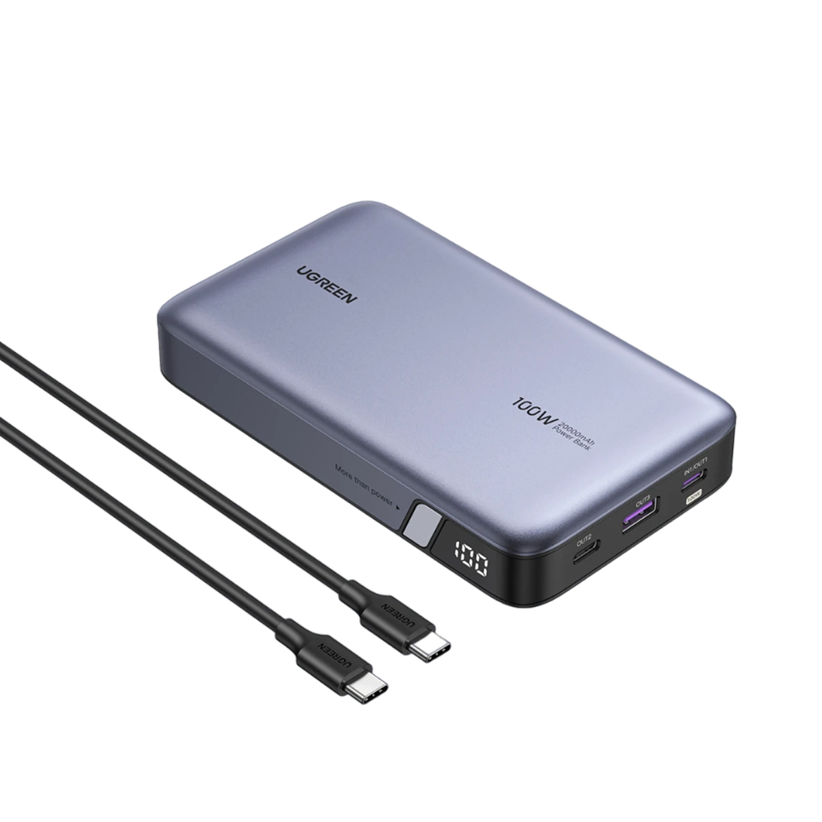 UGREEN Nexode batterie externe 20 000 mAh 100 W